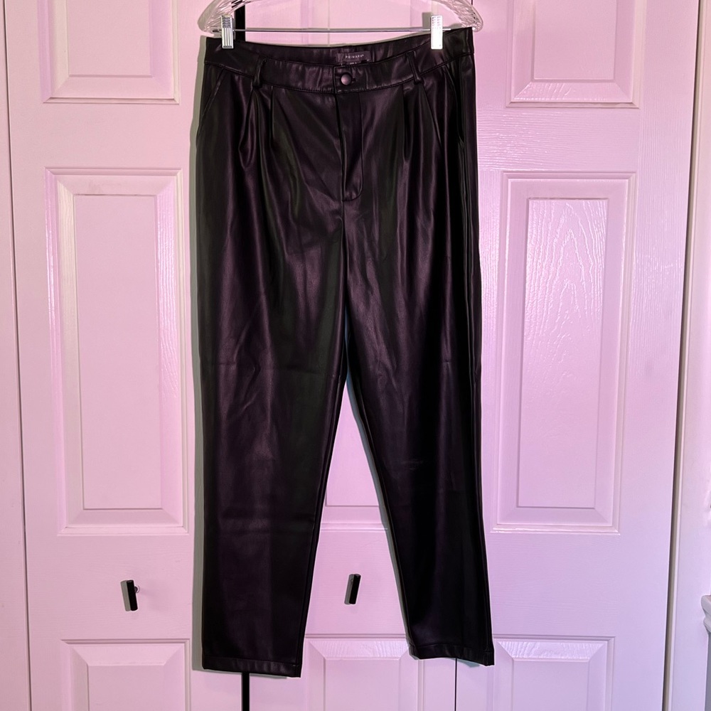 Leather pants